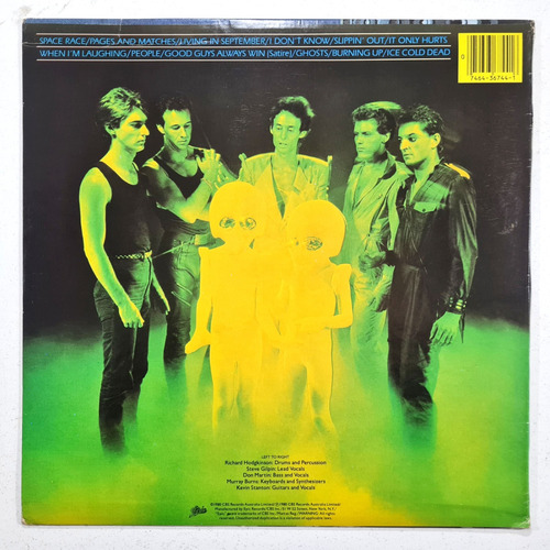 Mi-sex - Space Race (1980) Usa - Vinilo / Lp