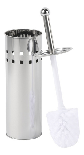 Imagen 3 de 7 de Escobilla Acero + Cesto Basura Acero Inox. 12 L- Sheshu Home