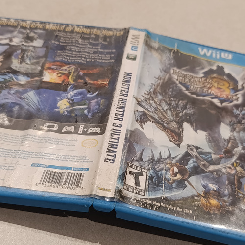 Wiiu Caja (sin Juego) De Monster Hunter 3 Últ Nintendo Wii U (Usado)