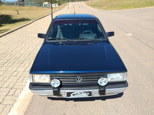 Gol Gti 1990 Azul Mônaco