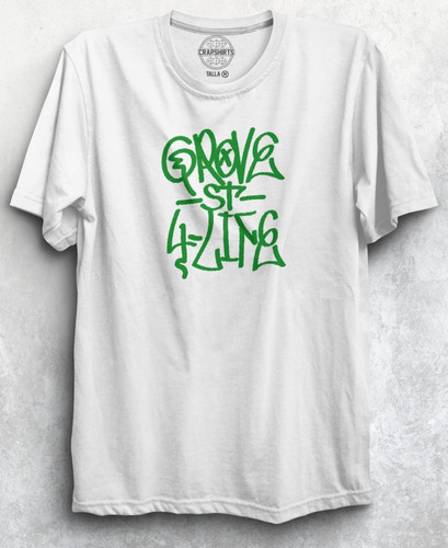 Playera Gamer Gta San Andreas Grove Street  