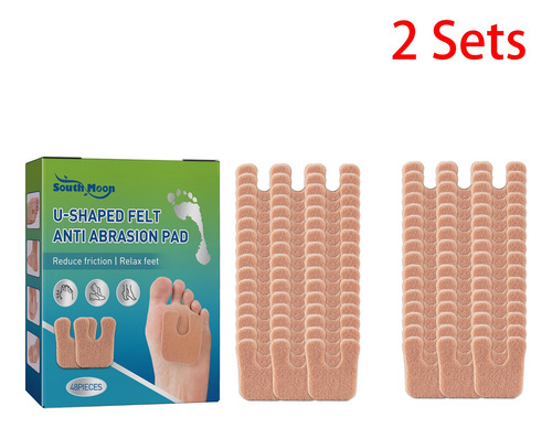 2 Sets Almohadillas Para Dedos Del Pie Alivia Dolor Suave