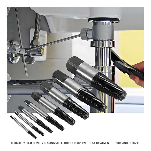 8 Piezas Rotas Dañadas Tubo De Agua Extractor Extractor Fáci