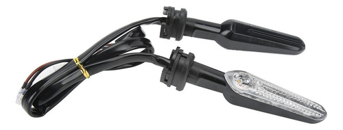 2 Luces Intermitentes Para Motocicleta, 12 V, Led Ámbar