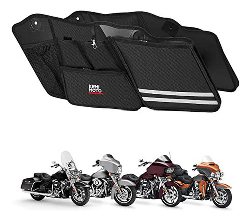 Bolsa, Alforjas Para Moto Kemimoto Street Glide Organizadore