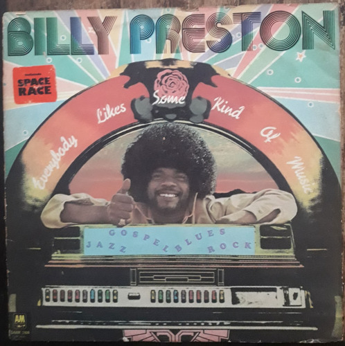 Lp Vinil (vg) Billy Preston Everybody Likes Some Kind Ed Br