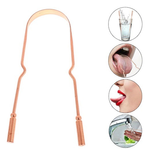 Raspador de lengua de cobre