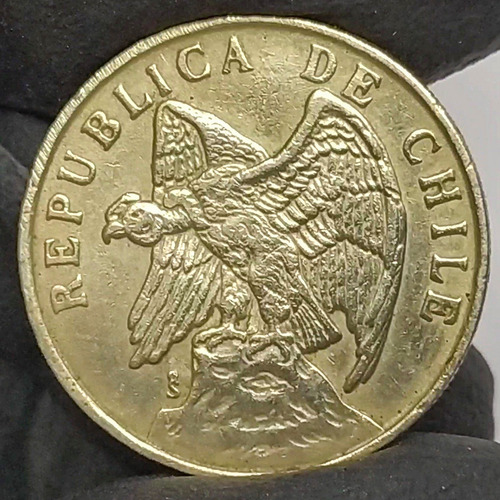 Chile 50 Centavos 1975 Antigua Moneda Colección Numismática (Usado)