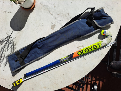 Palo Hockey Grays Infantil Colegial Número 30 Y Funda Azul 29.528 " (Usado)