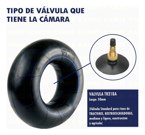 Camara P Retroescavadora Niveladora 17.5l-24 Rin 24 Tr218a