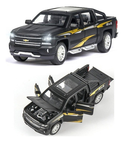 Chevrolet Silverado Miniaturas Coches De Metal Puertas