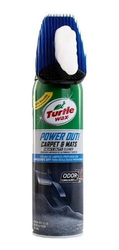 Espuma Aerosol Turtle Wax Alfombras Tapete Con Cepillo Usa