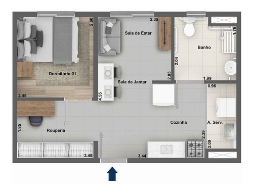 Imagem 17 de 20 de Apartamento À Venda No Bairro Vila Norma - São Paulo/sp - O-20559-34168