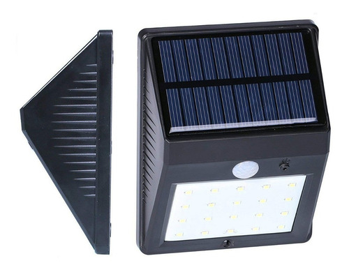 Foco Solar 20 Led Exterior Jardin Con Sensor/ Technosouless