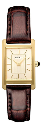 Reloj De Vestir De Cuarzo Japonés Para Mujer Seiko Con Corre