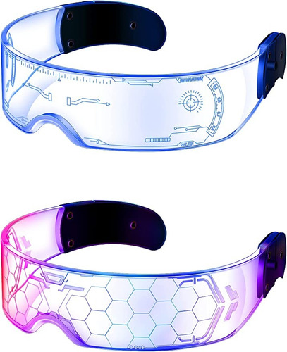 Lentes Show Robot Anteojos Premium Iron Future Eventos X 12