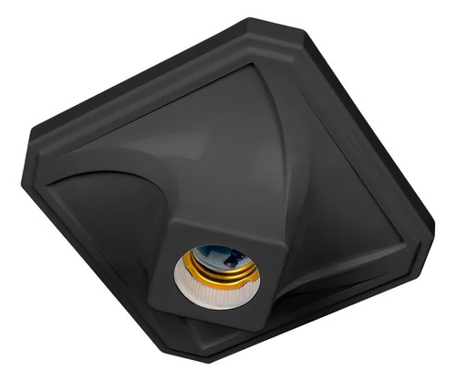 Plafon Sobrepor 12cm Termoplástico 60w E27 Kin Light