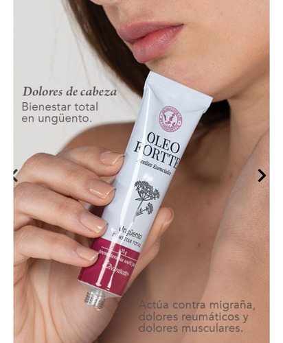 Oleo Fortte Ungüento Dolor De Cabeza/migraña Chemisette 35g