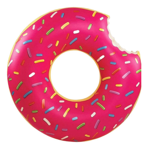 Flotador Dona Donuts Chocolate 90cm Inflable