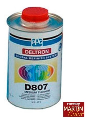 Diluyente Para Base Poliester Metalizada (d807) Ppg - 1 Lt