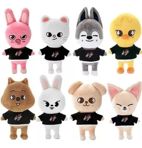 Niños Callejeros Skzoo Stray Kids 8 Piezas Muñeco De Peluche