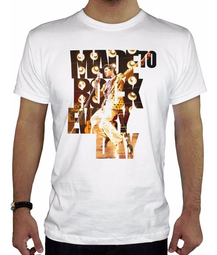 Remera Hombre  Made To Rock Inkpronta