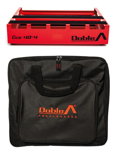 Pedalboard Doble A® Linea Eco 40-4 Con Funda Tipo Bolso