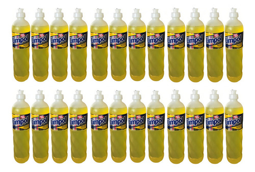 Kit 24 Detergente Limpol Glicerina Anti-odor 500ml Neutro