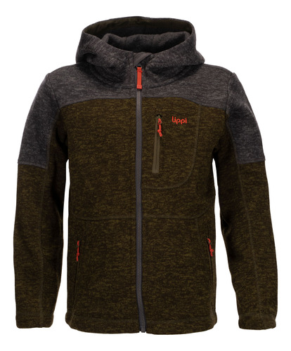 Poleron Niño Lippi Explorer Therm-pro Hoody Verde V20