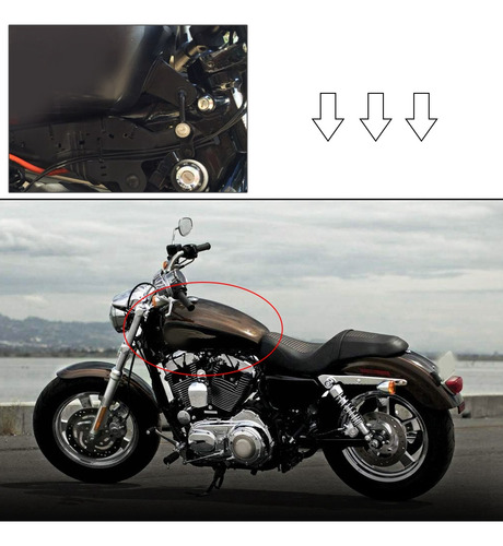 Kit Elevador De Tanque De Gasolina Para Motocicleta Forsport