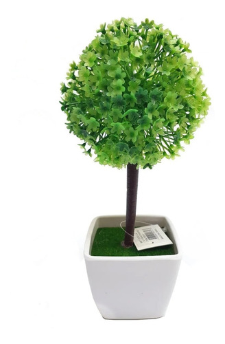 Topiario Artificial 23 Cm Color Verde Brillante #90357