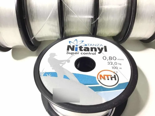 Tanza Nylon Nitanyl Super Control Pesca 0.80mm Caja X 600m
