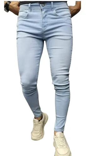 Jeans color 2025 hielo para hombre