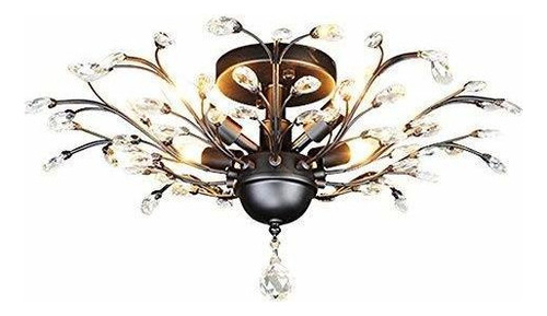 Seol-light Vintage Crystal Branches Chandeliers Luminaria D