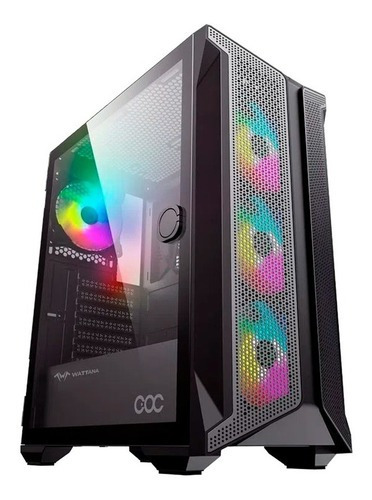 Imagen 1 de 3 de Caja Atx Wattana Vorlog Tg Argb