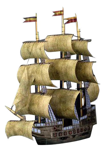 Barco Pirata Artesanía Regalos Veleros Modelo A