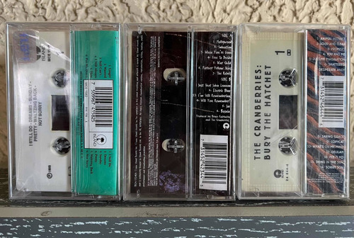 The Cranberries - Colección 3 Cassettes Else Bury Faithful (Usado)