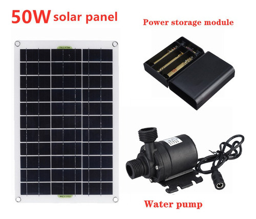 Fuente De Bomba De Agua De Panel Solar 800l/h Sumergibles