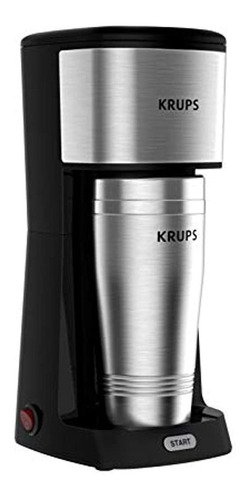 Krups Km204d50 Cafetera Para Una Porción, 12 Onzas Líquida