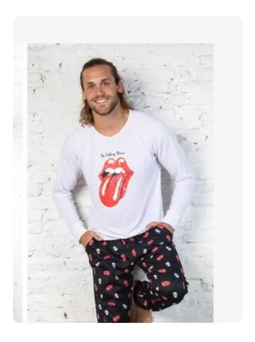 Pijama rock hombre sale