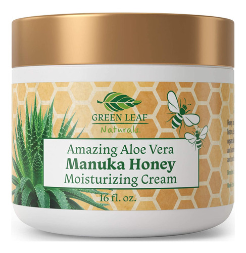 Manuka - Crema De Miel Para Hidratacin Natural (16 Oz), Calm