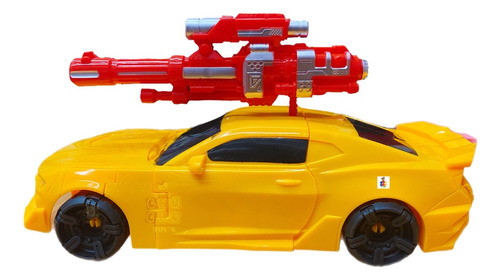 Transformer Robot Bumble Autobot Bee Y Accesorios 30cm
