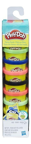 Play Doh Tubo De Minilatitas (pack X 10) Hasbro Color Fiesta