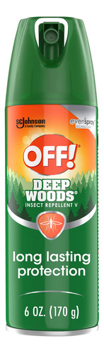 Apagado! Repelente De Insectos Deep Woods 6onzas (paquete De