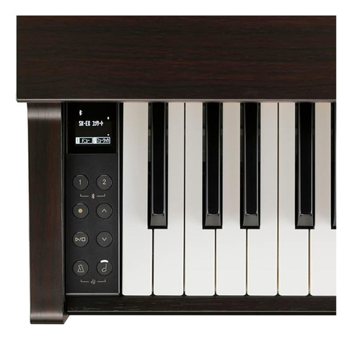 Piano Digital Kawai Cn201 Rosewood 88 Teclas Acción Martillo Color Marrón Oscuro