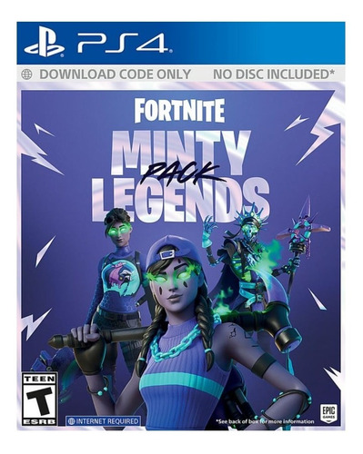 Fortnite Minty Legends Pack - Ps4 - Sniper