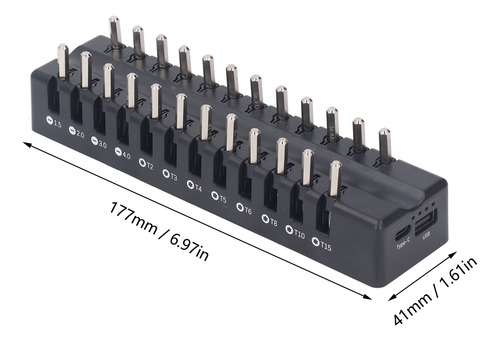 Juego De Destornilladores Eléctricos Con Frenado Automático