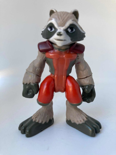 Figura Rocket Raccoon Súper Hero Adventure Marvel Cómic