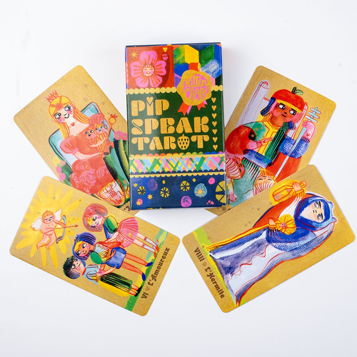 Tarot Delicious De 78 Cartas, Estilo Marsella, De Pipspeak,