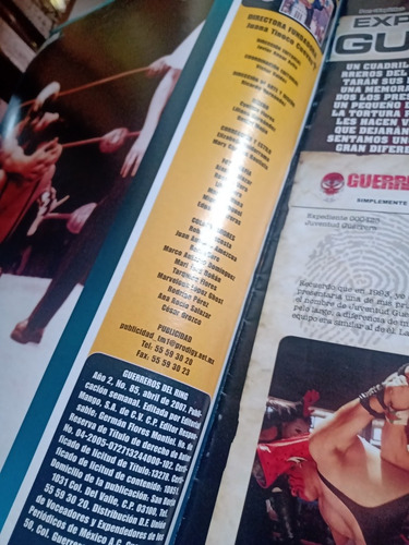 Revista Guerreros Del Ring Abril 2007 Kemonito